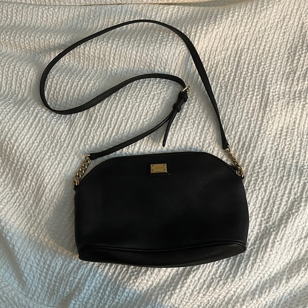 Calvin Klein black crossbody purse